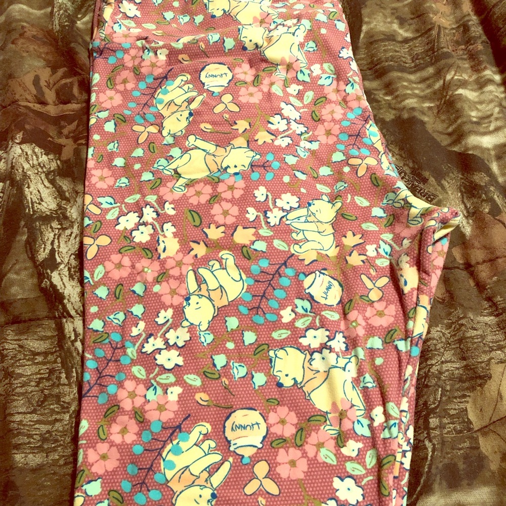LuLaRoe TC Winnie the Pooh leggings